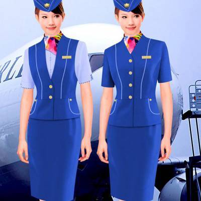 短袖外套裙子定制 导医空姐服 导医夏季服装订做 上海服装厂家